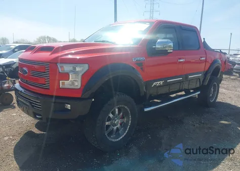 2016 Ford F-150 Lariat from USA, damaged, VIN 1FTEW1EF4GFA19181